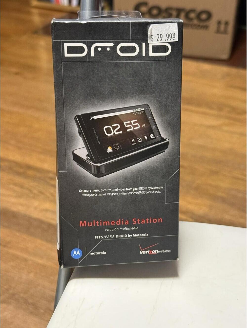 Motorola Droid A855 Multimedia Docking Station Cradle